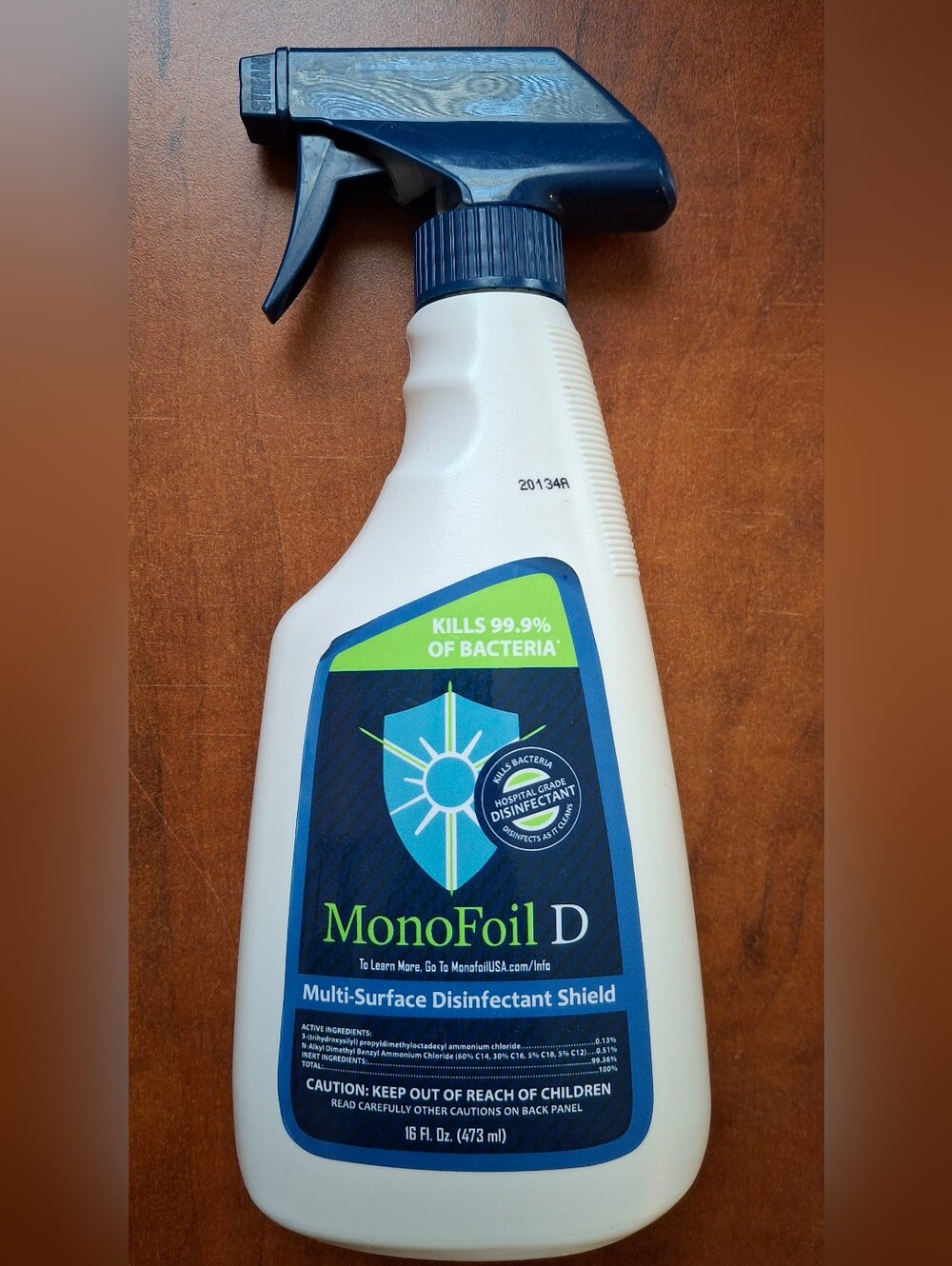 MonoFoil D No Scent Antibacterial Disinfectant 16 Oz - Multiple Available